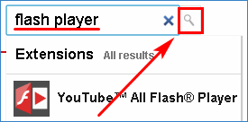 Поиск Flash Player