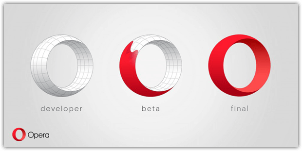 Иконки для Opera Beta и Opera Developer